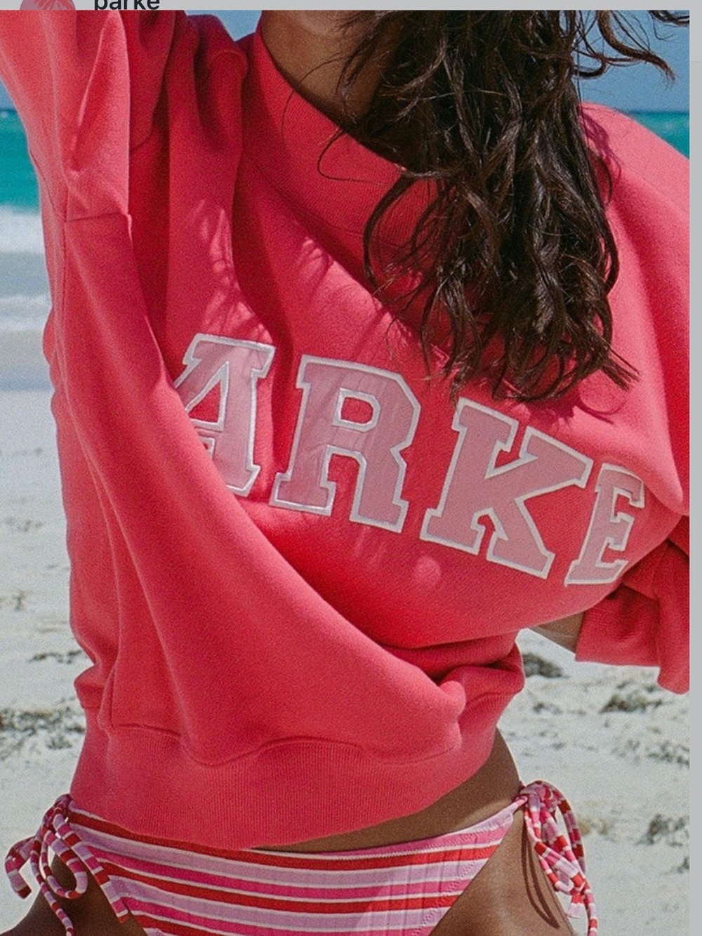 PARKE FLAMINGO MOCKNECK